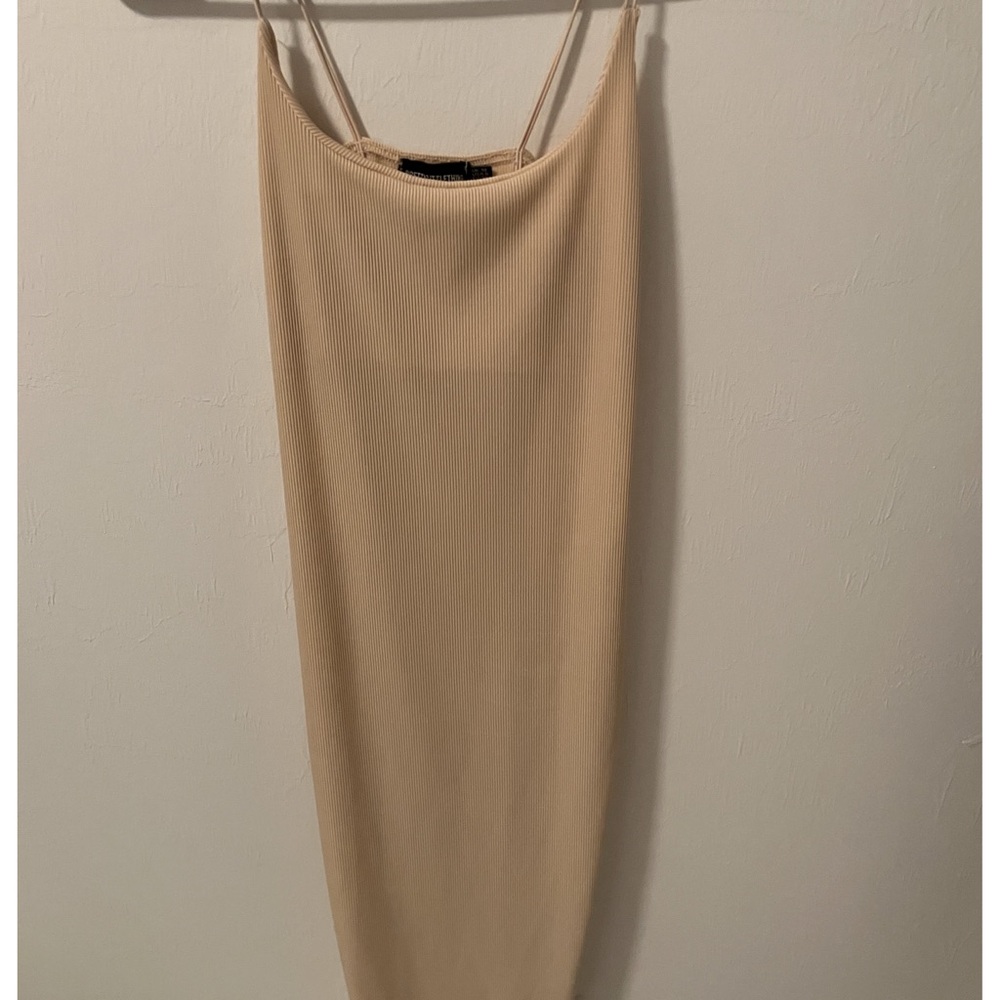 Ribbed Bandage Midi Dress - Picture 3 of 7